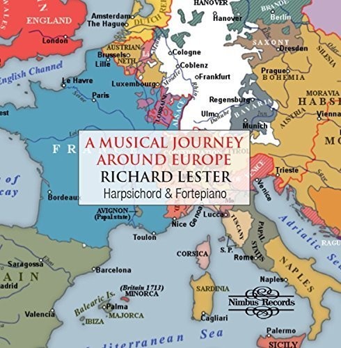 J Bach S / Lester,Richard / Lester,Elizabeth - Musical Journey Around Europe [CD]