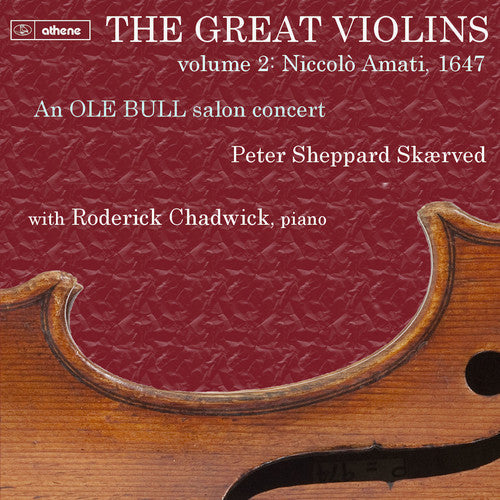 T Augundsson / Chadwick,Roderick - Great Violins: Niccol0 Amati 1647 Vol. 1 [CD]