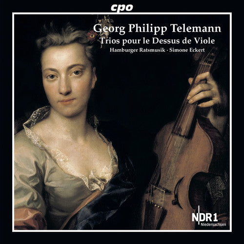 G Telemann / Hamburger Tasmusik / Eckert,Simone - Telemann: Trios pour le Dessus de Viole [CD]