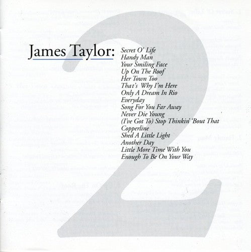 James Taylor - Greatest Hits, Vol. 2 [CD]