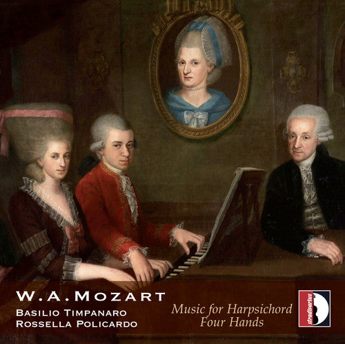 Mozart / Basilio Timpanaro - Mozart: Music for Harpsichord Four Hands [CD]