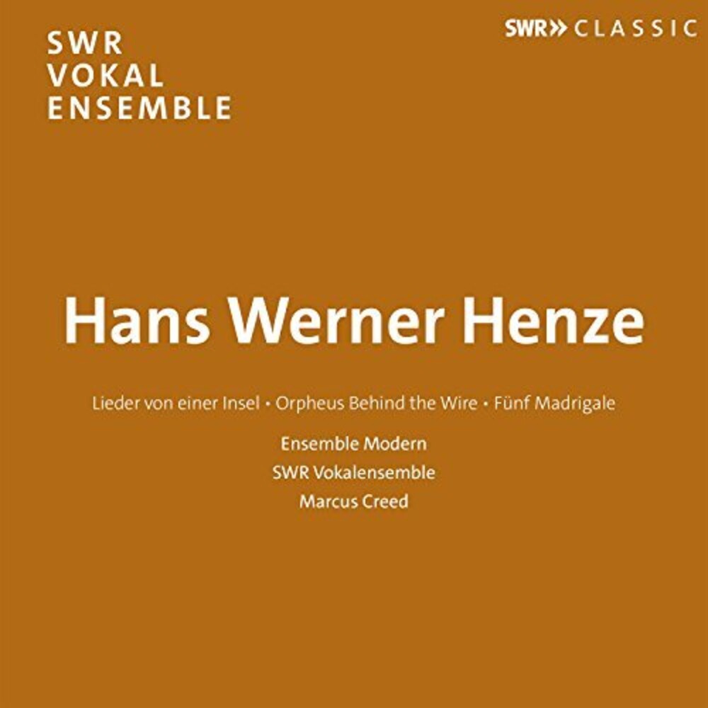 Hw Henze - Hans Werner Henze / Lieder Von Einer Insel [CD]