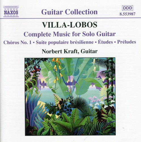 Norbert Kraft - Complete Music for Solo Guitar [CD]