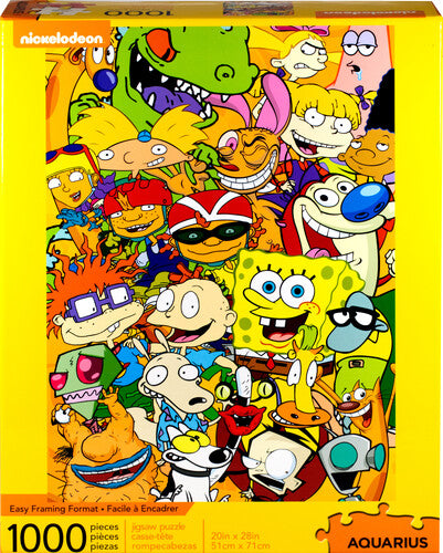 Nickelodeon Cast 1,000pc Puzzle - Nickelodeon Cast 1,000pc Puzzle - Games