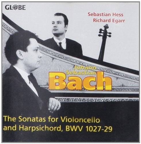 J Bach .S. / Hess / Egarr - Sonatas Violoncello & Harpsichord [CD]