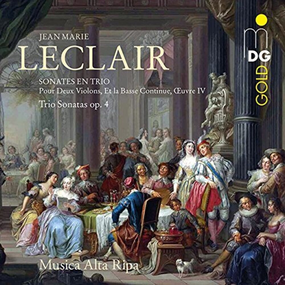 Leclair / Musica Alta Ripa - Trio Sonatas 4 [CD]