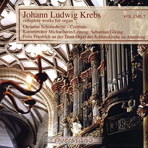 Krebs / Kammerchor Michaelstein/Leitung / Goring - V7: Complete Works for Organ [CD]