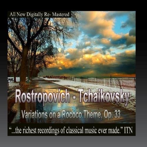Mstislav Rostropovich, USSR State Symphony Orchestra, Gennady Rozhdestvensky - Rostropovich - Tchaikovsky, Variations on a Rococo Theme, Op. 33 [CD]