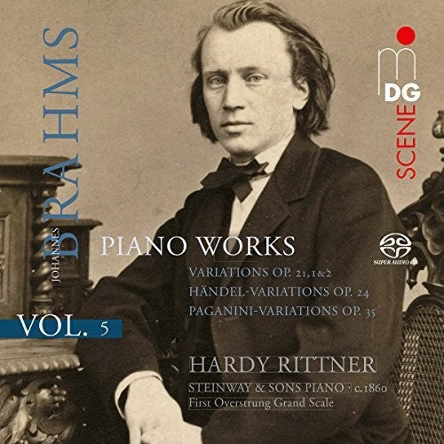 Hardy Rittner - Brahms: Piano Works 5 [CD]