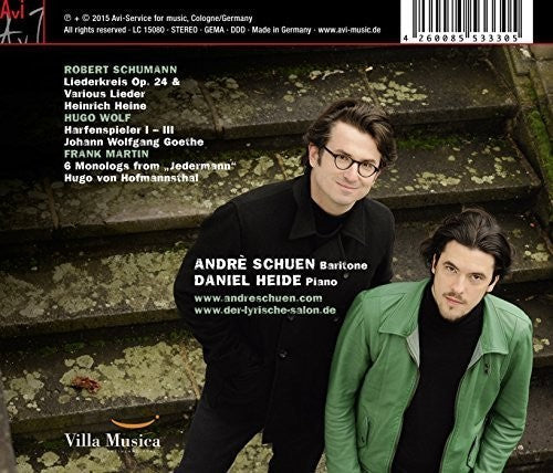 Schumann / Wolf / Martin / Schuen / Heide - Schumann: Wolf & Martin: Lieder [CD]