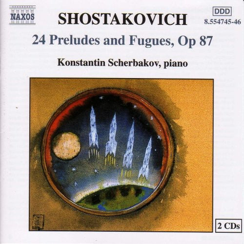 Shostakovich / Scherbakov - 24 Preludes & Fugues Op 87 - Music CD