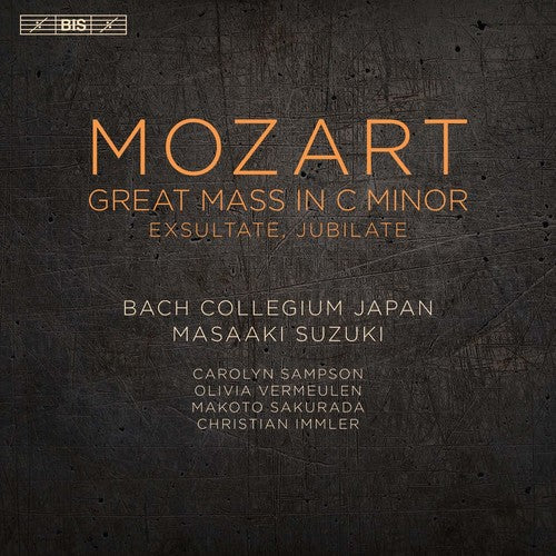 Mozart / Bach Collegium Japan / Suzuki - Mozart: Great Mass in C Minor [CD]