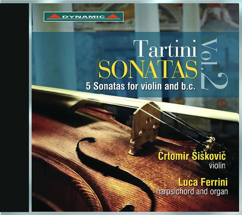Tartini / Siskovic / Ferrini - Giuseppe Tartini: 5 Sonatas for Violin & b.c. [CD]