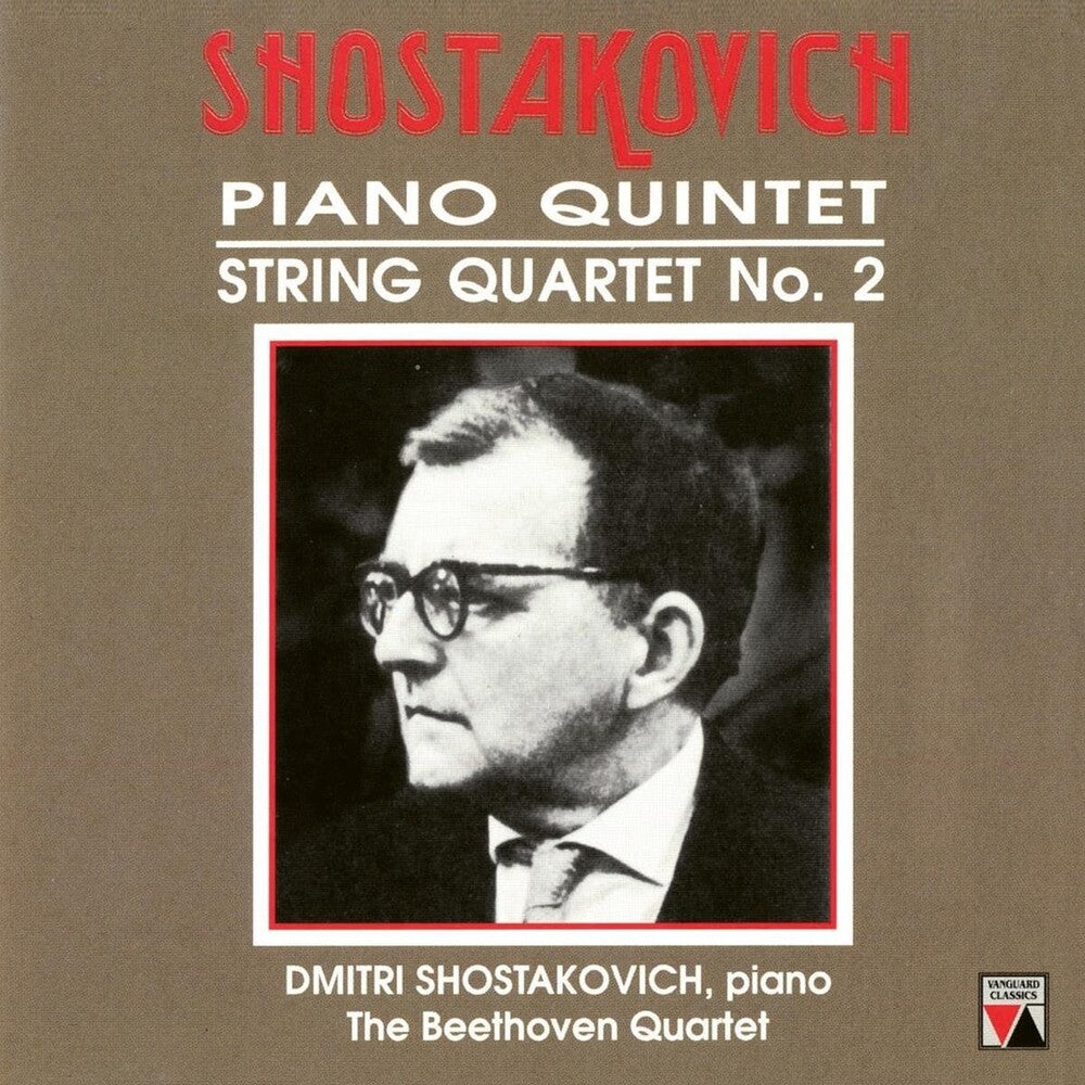 Dmitri Shostakovich / Beethoven String Quartet - Shostakovich: Piano Quintet, Op. 57, String Quartet No. 2, Op. 68 [CD]