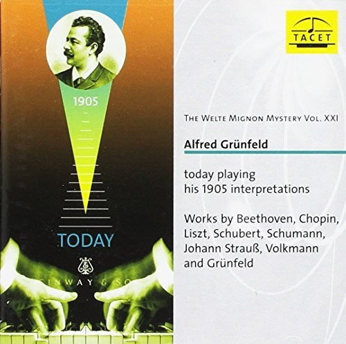 Beethoven / Chopin / Schubert / Fischhof - The Welte Mignon Mystery, Vol. 21 [CD]