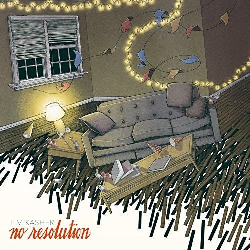 Tim Kasher - No Resolution [Limited Edition LP Blue Vinyl with White Splatter] Vinyl Record