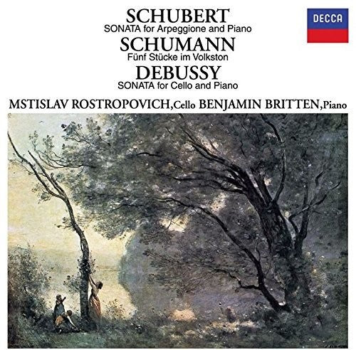 Schubert / Mstislav Rostropovich - Schubert: Arpeggione Sonata / Debussy [CD]