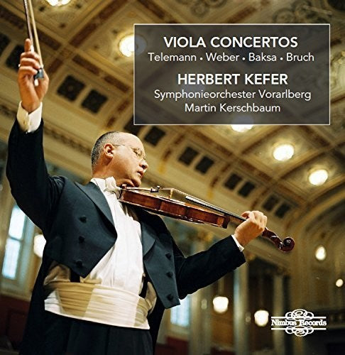 Baksa / Bruch / Kefer / Kerschbaum - Telemann Weber Baska & Bruch: Viola Concertos [CD]