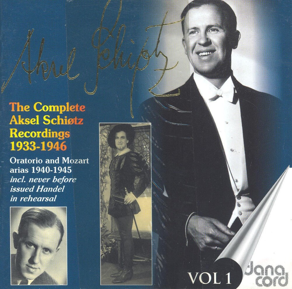 Askel Schiotz - Complete Askel Schiotz Recordings 1 [CD]