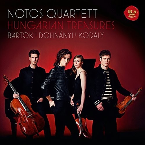 Notos Quartett - Hungarian Treasures: Bartok, Dohnanyi, Kodaly [CD]