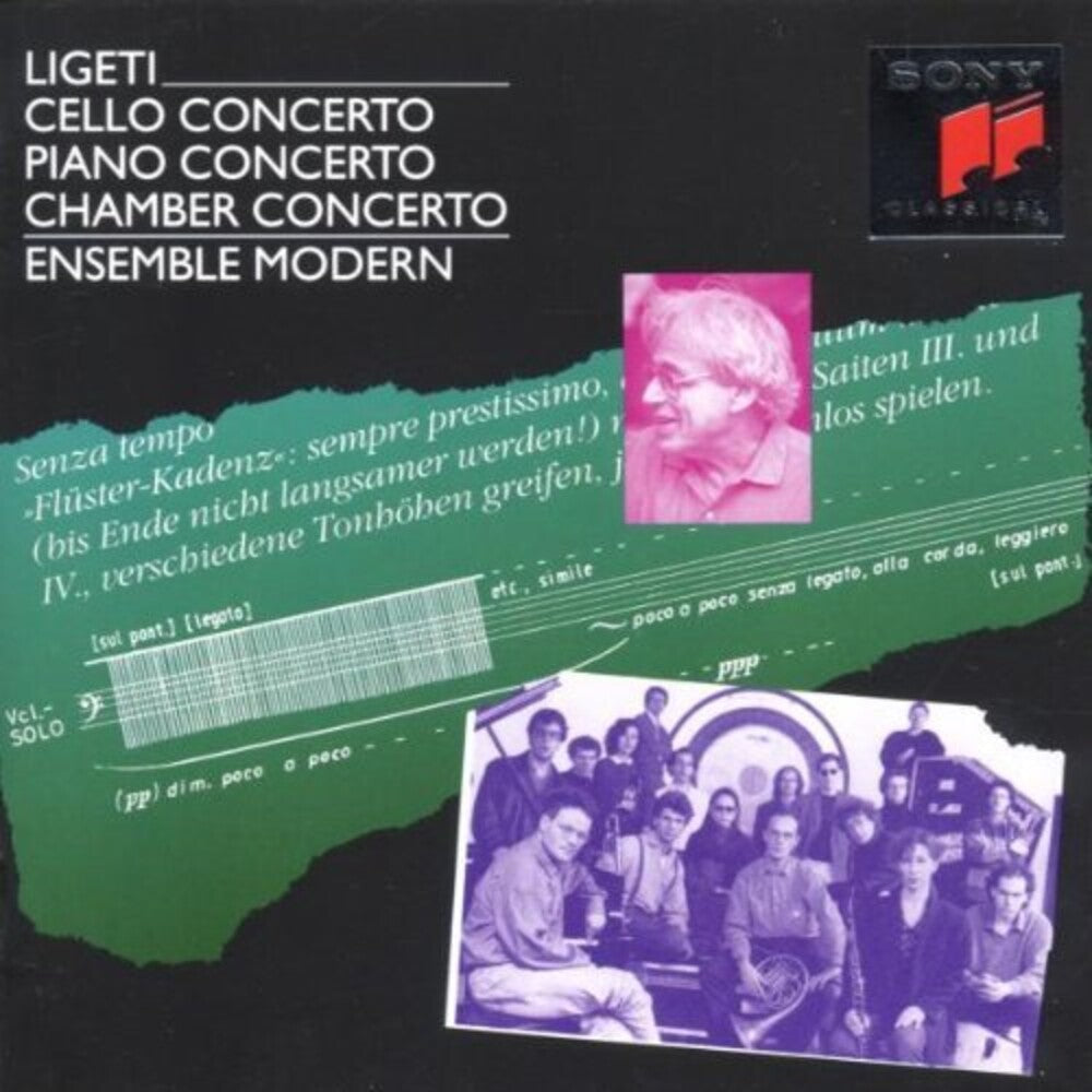 Ensemble Modern / Eotvos - Cello Concerto Piano [CD]