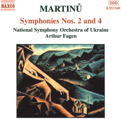 Martinu / Fagen / Nat'l Sym Orch Of Ukraine - Symphonies 2 & 4 - Music CD