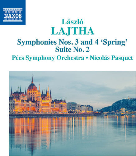 Lajatha / Pasquet - Laszlo Lajatha: Symphonies Nos. 3 & 4 [CD]