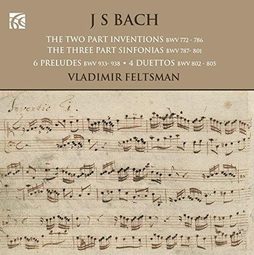 J Bach S / Feltsman - Johann Sebastian Bach: Works for Piano [CD]