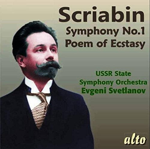 Evgeni Svetlanov / Ussr Symphony Orchestra - Symphony 1 Poem Of Ecstasy [CD]