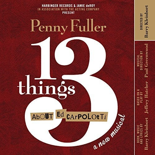 Penny Fuller - 13 Things About Ed Carpolotti [CD]