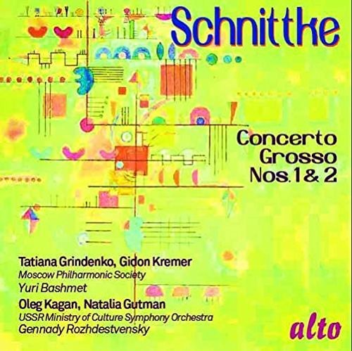 Schnittke / Moscow Philharmonic Society Soloists - Concerto Grosso Nos. 1 & 2 [CD]