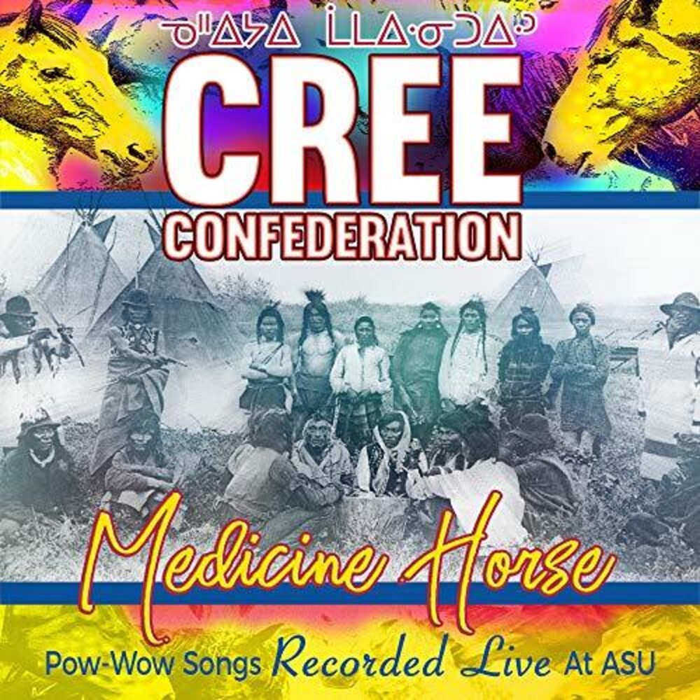 Cree Confederation - Medicine Horse - Pow-wow Songs Recorded Live At [CD]