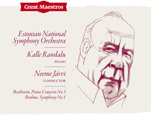 Neeme JÃ¤rvi - Beethoven: Piano Concerto No 3 / Brahms: Symphony No 1 [CD]