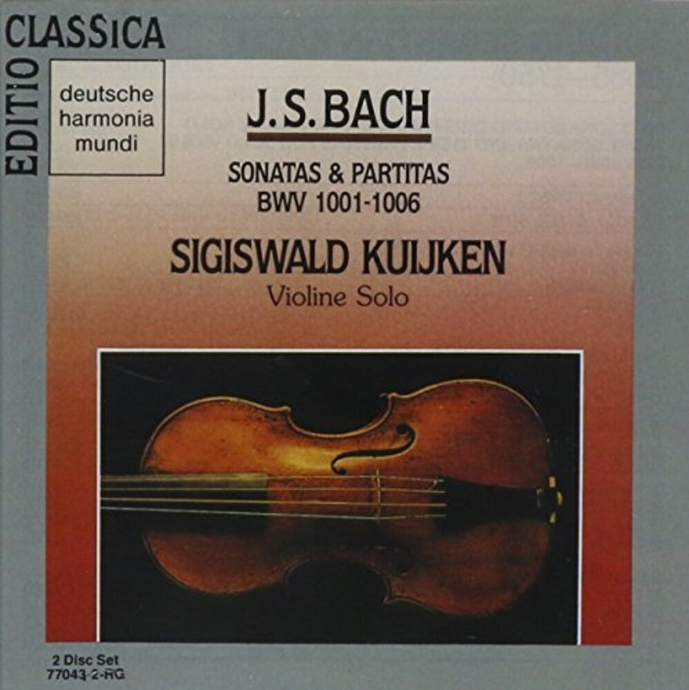 Sigiswald Kuijken - Partitas & Sonatas BWV 1 [CD]