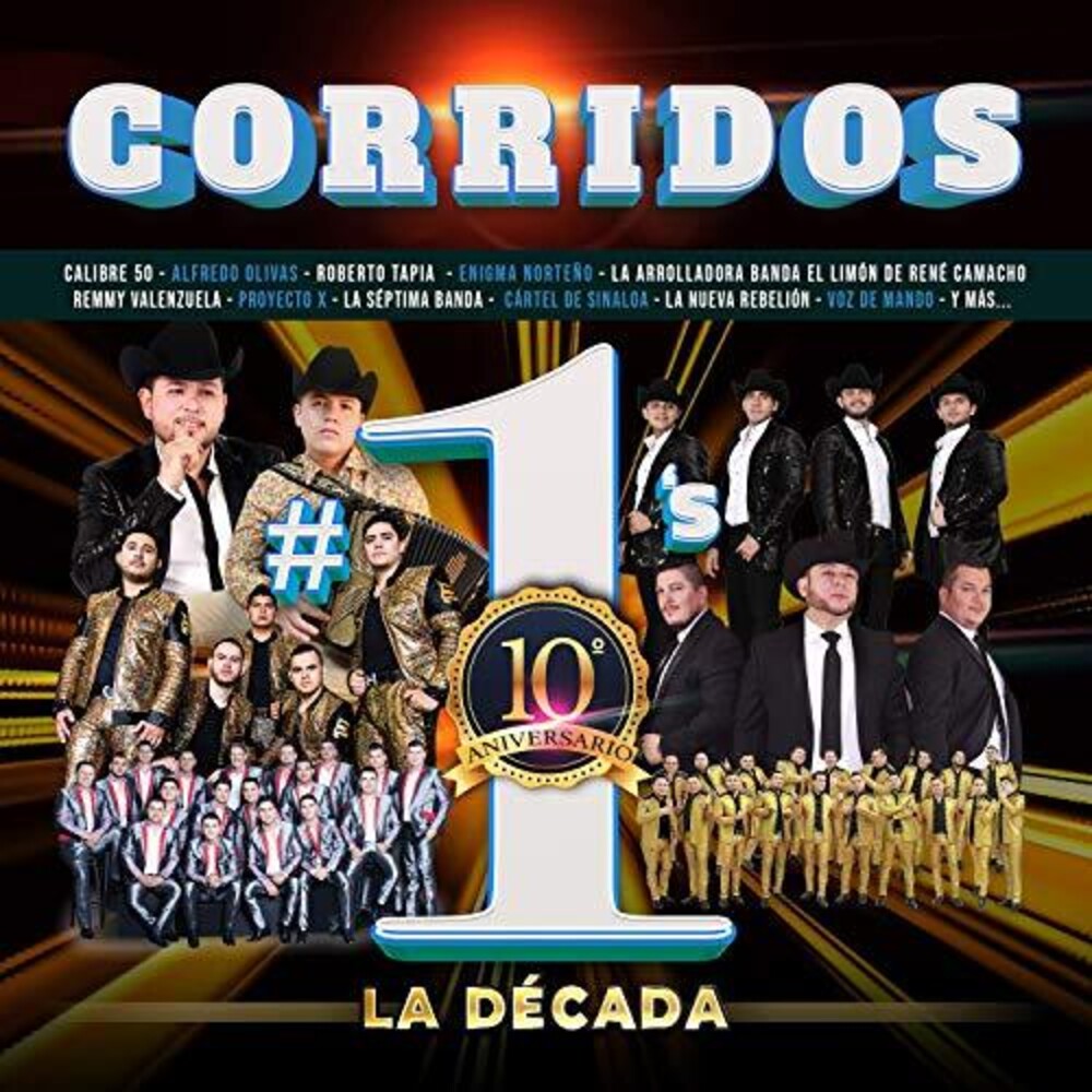 Corridos #1s La Decada / Various - Corridos #1's La Decada (Various Artists) [CD]