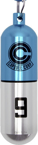 Dragon Ball Z - Blue Capsule Corp. 3d Keychain - Dragon Ball Z - Blue Capsule Corp. 3d Keychain - Special Products