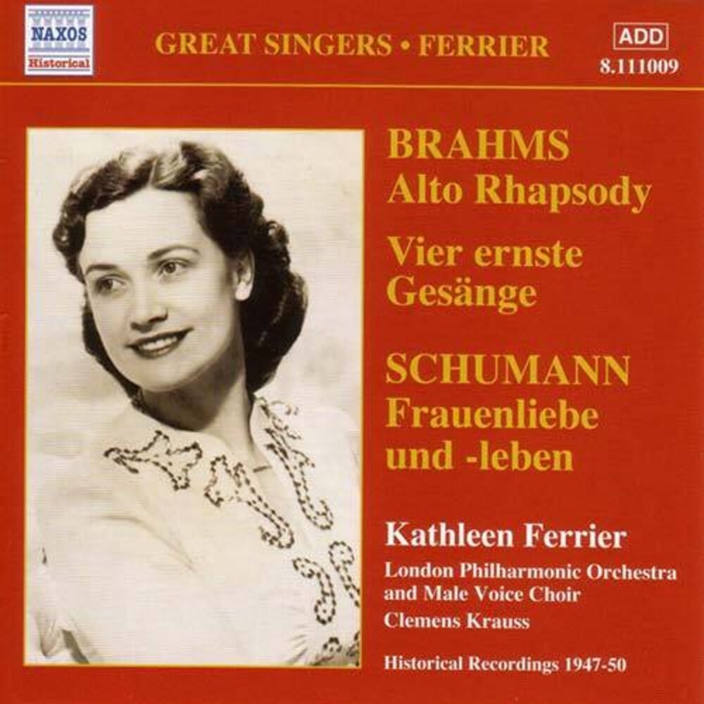 BRAHMS/SCHUMANN - Brahms/Schumann [CD]