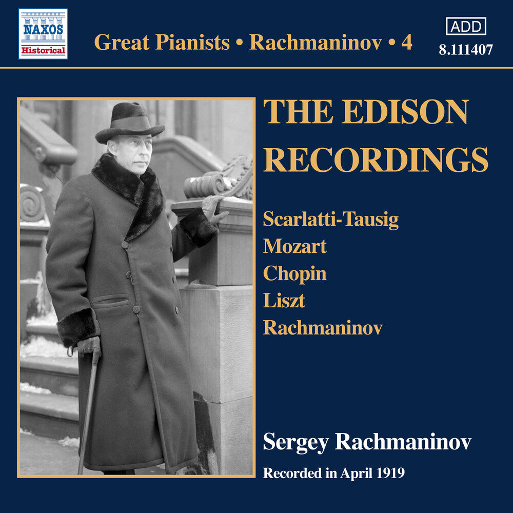 Sergei Rachmaninov - Edison Recordings [CD]