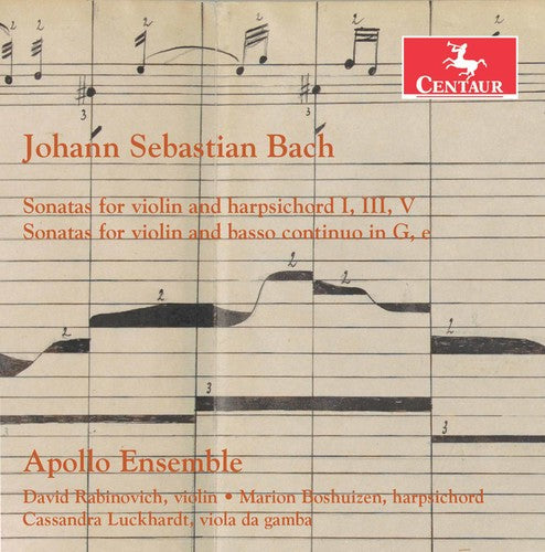 Apollo Ensemble - Bach: Sonatas for Violin & Harpsichord [CD]