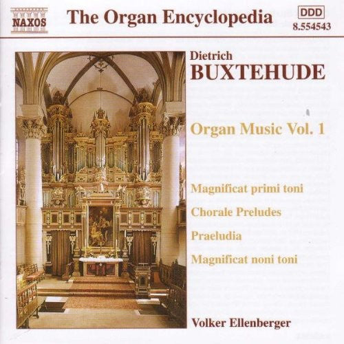 Buxtehude / Ellenberger - Organ Music 1 - Music CD