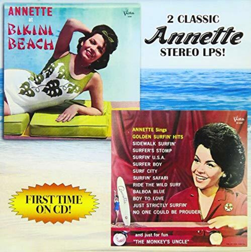 Annette Funicello - Annette at Bikini Beach / Golden Surf [CD]