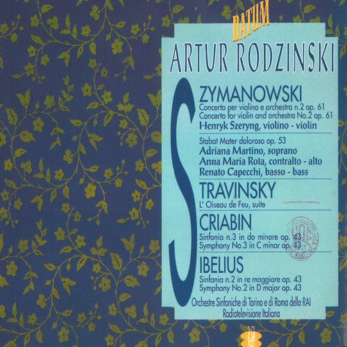 ARTUR RODZINSKI - Artur Rodzinsky Conducts [2 CD]