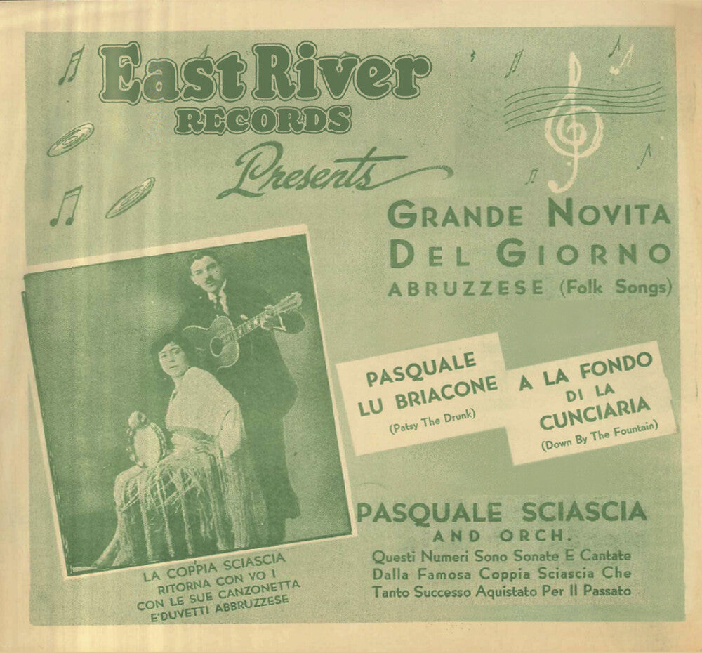 Coppia Sciascia - Italian Folk Songs from Abruzzo 1927-1930 [CD]