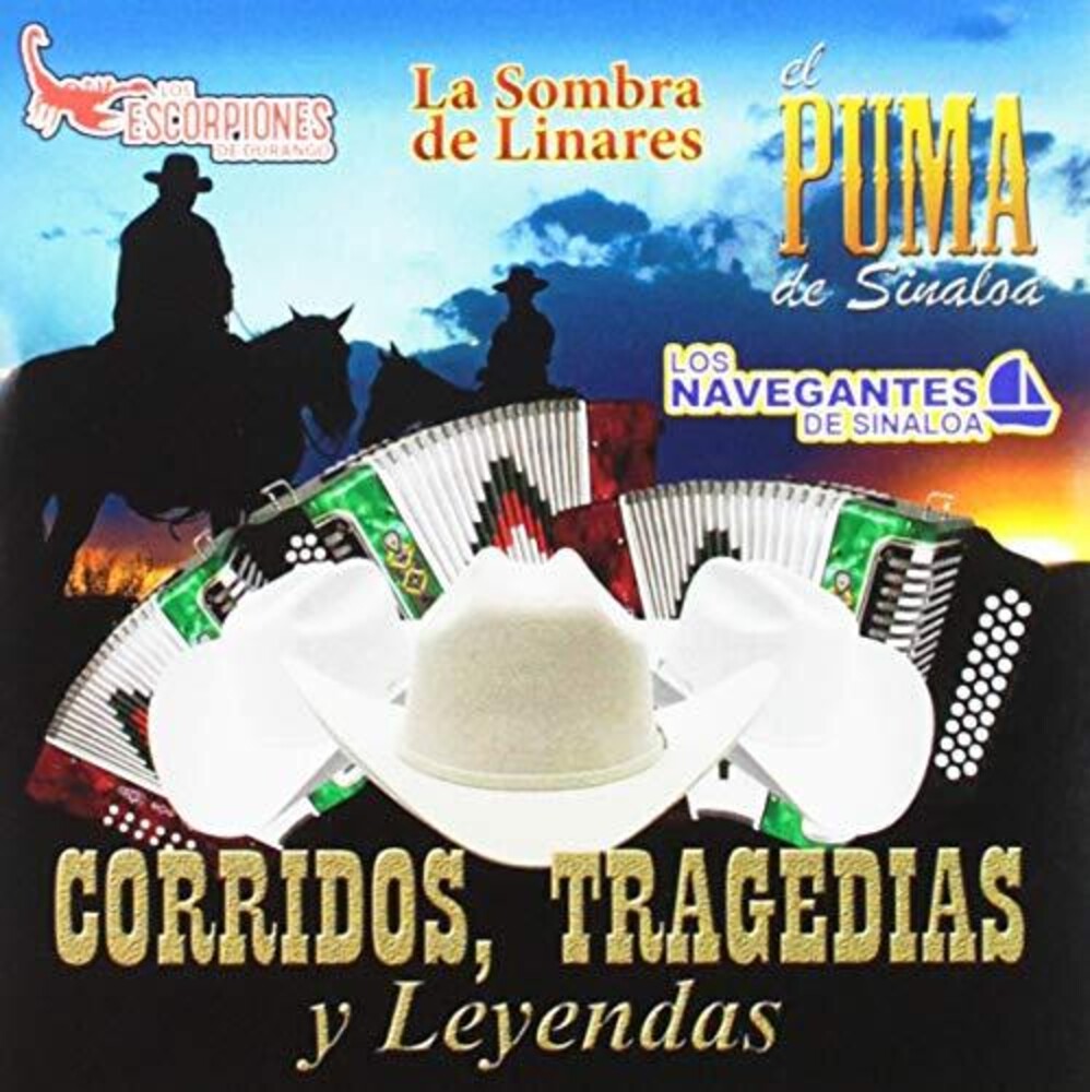 Escorpiones De Durango / Sombra De Linares - Corridos Tragedias & Leyendas [CD]