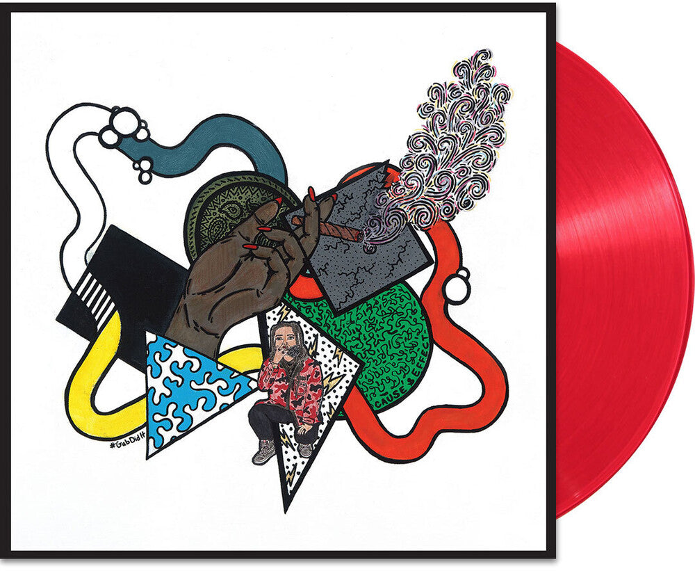 Gifted Gab - Cause & Effect [Limited Edition] (Red) Vinyl Record