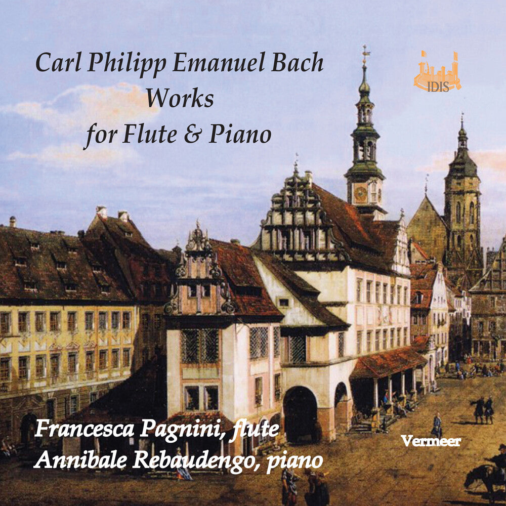 C Bach PE / Pagnini / Rebaudengo - Works for Flute & Piano [CD]