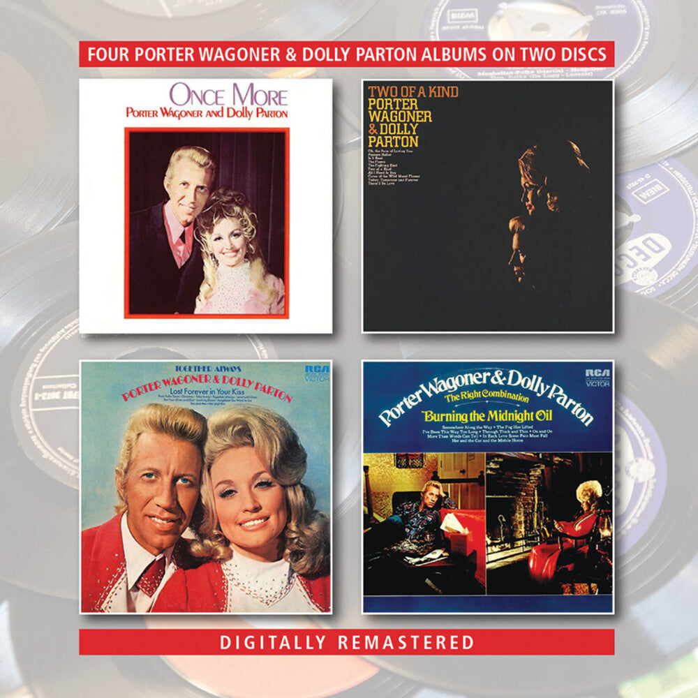 Porter Wagoner / Parton,Dolly - Once More / Two Of A Kind / Together Always / Right Combination Burning The Midnight Oil [CD]