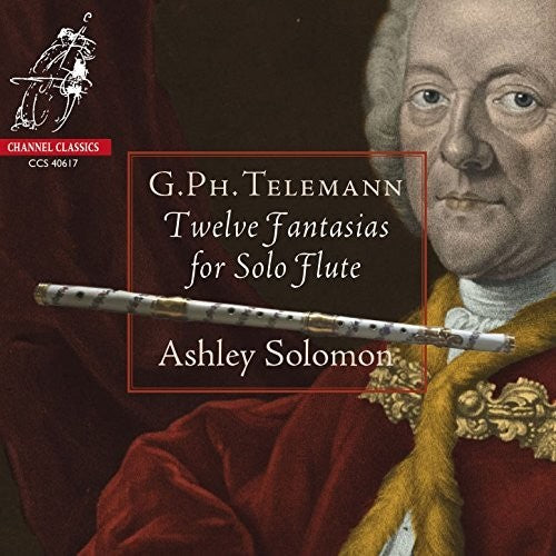 Telemann / Ashley Solomon - Telemann: 12 Fantasias For Solo Flute [CD]