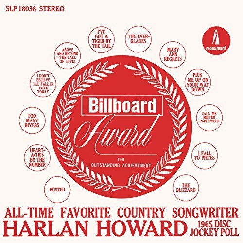 Harlan Howard - Favorite Country Songwriter [CD]