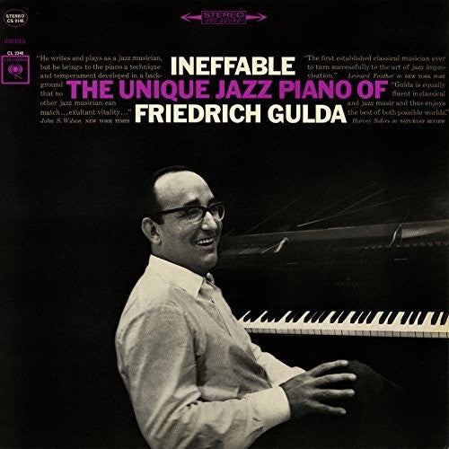 FRIEDRICH GULDA - Ineffable: The Unique Jazz Piano of Friedrich Gulda [CD]